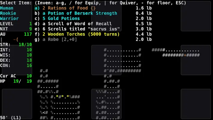 Angband android App screenshot 3